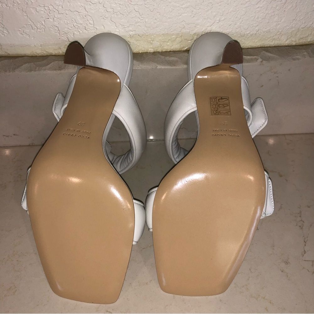 Gia x Pernille Teisbaek 2 Band Puffy Slide high heel Sandal - Picture 11 of 11